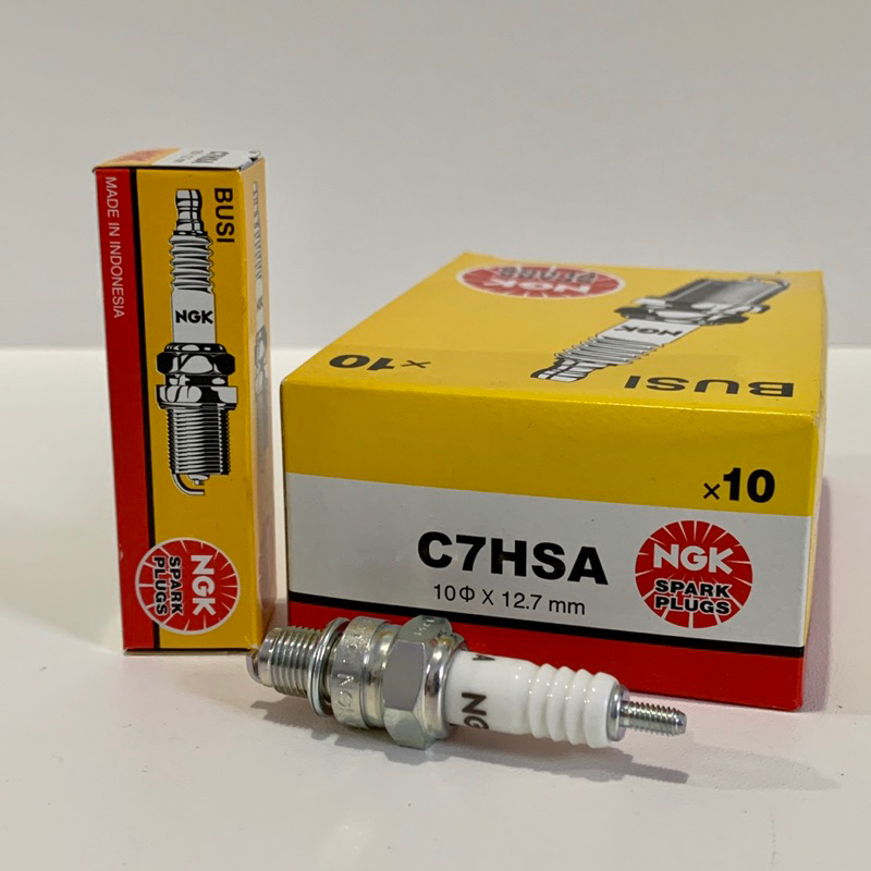 Busi NGK Asli Original C7HSA / D6HS / BP7HS / BKR6E / BP5ES