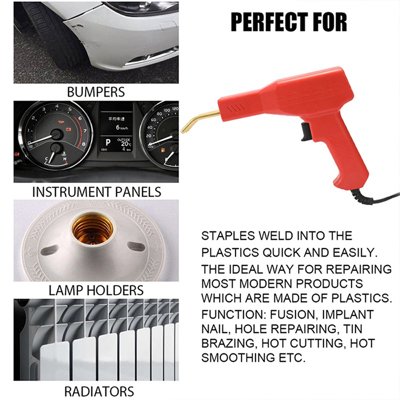 HB Pistol Las Plastic Welding Gun/mesin las plastik /untuk Machine Car Bumper Repair Kit