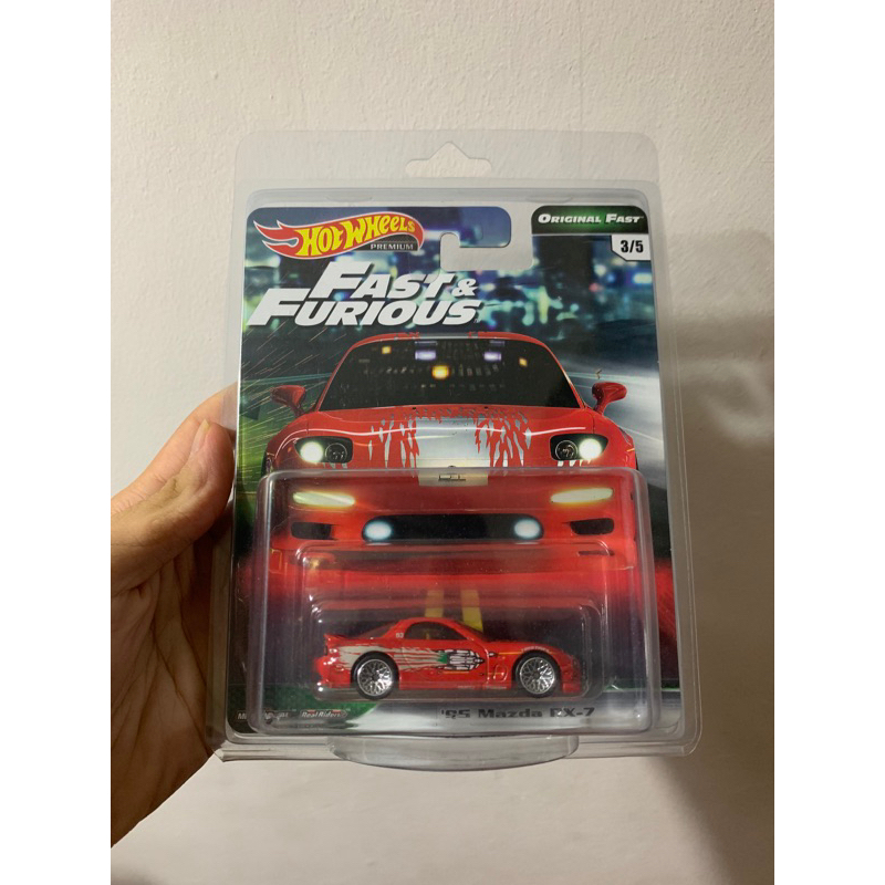 Hot Wheels Fast and Furious Mazda RX-7 Original Fast Merah Red