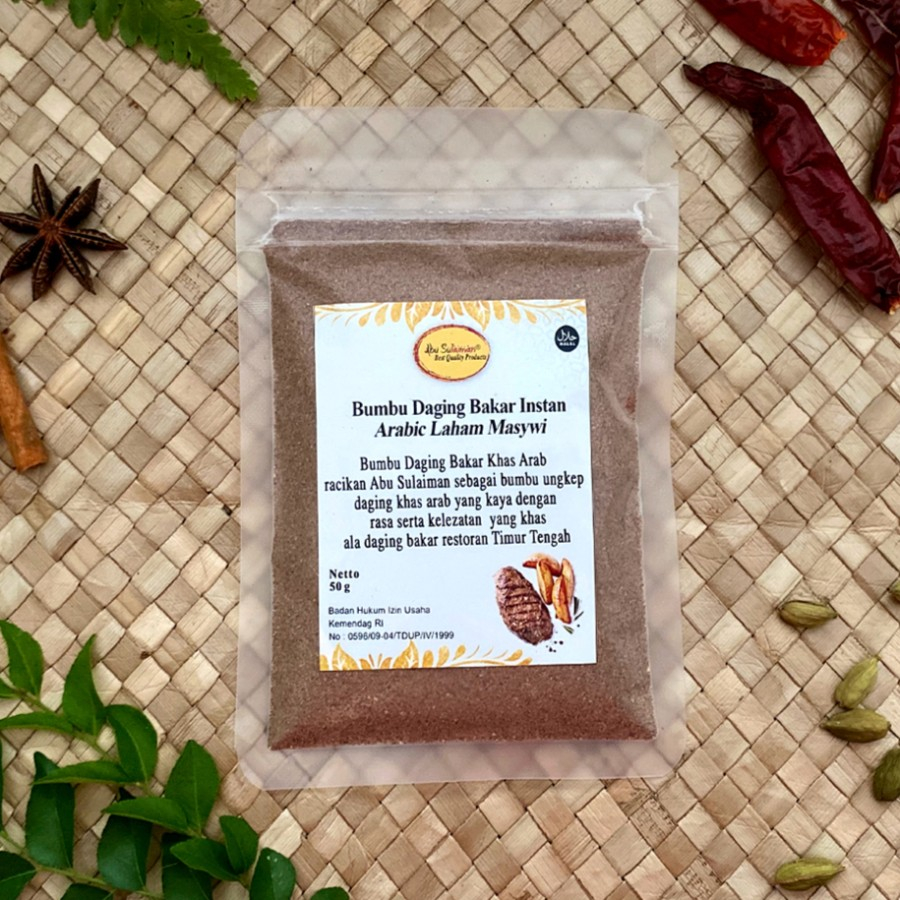 

Bumbu Daging Bakar 100gr / Arabian Barbeque Seasoning 100gr