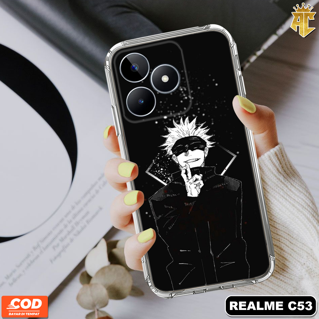CASE REALME C53 - Casing REALME C53 Terbaru AERO STORE [ MOTIF 60 ] Silikon - Case Hp REALME C53 - C