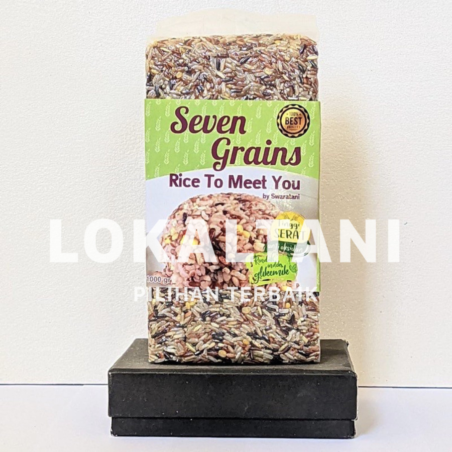 

Seven Grains Rice Mix By Swaratani, Beras Tujuh Biji-bijian