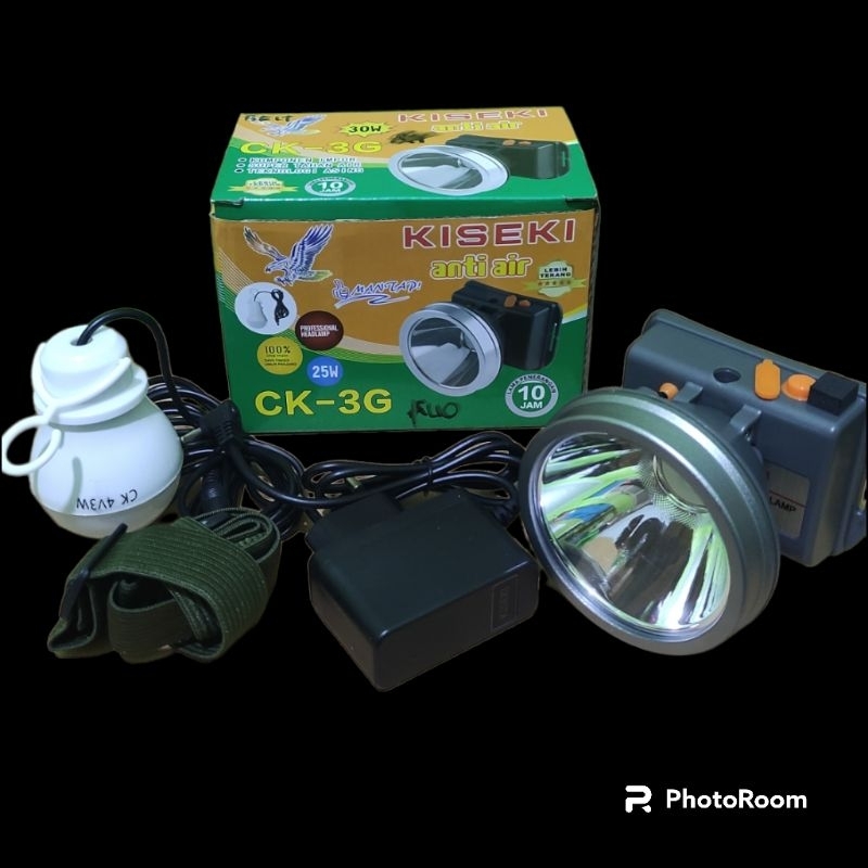 Senter Kepala Kiseki anti air CK-198 (15W) , CK-X1 (20W) ||CK-3G (30W),|| CK-X6 (80W) || CK-X9 (150W