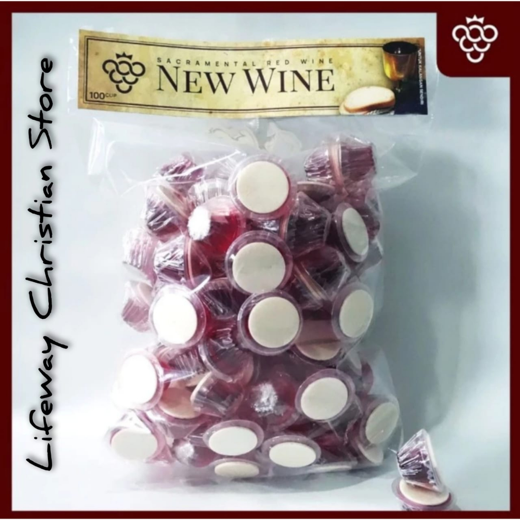

(Best Seller Product) Paket Minuman Perjamuan Gereja Isi 100 + Hosti