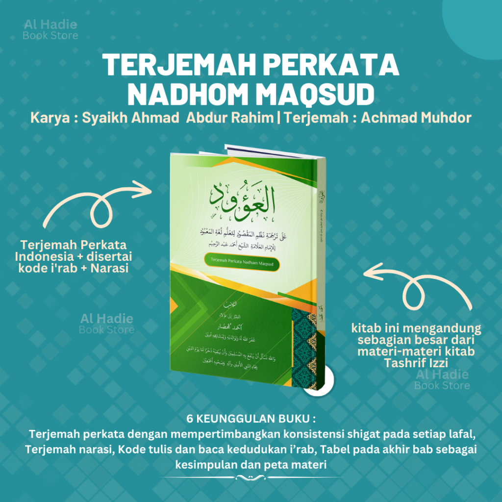 TERJEMAH PERKATA NADHOM MAQSUD, Terjemah Nadhom Maqsud Perkata, Terjemah Maqshud, Terjemah Maqsud Ma