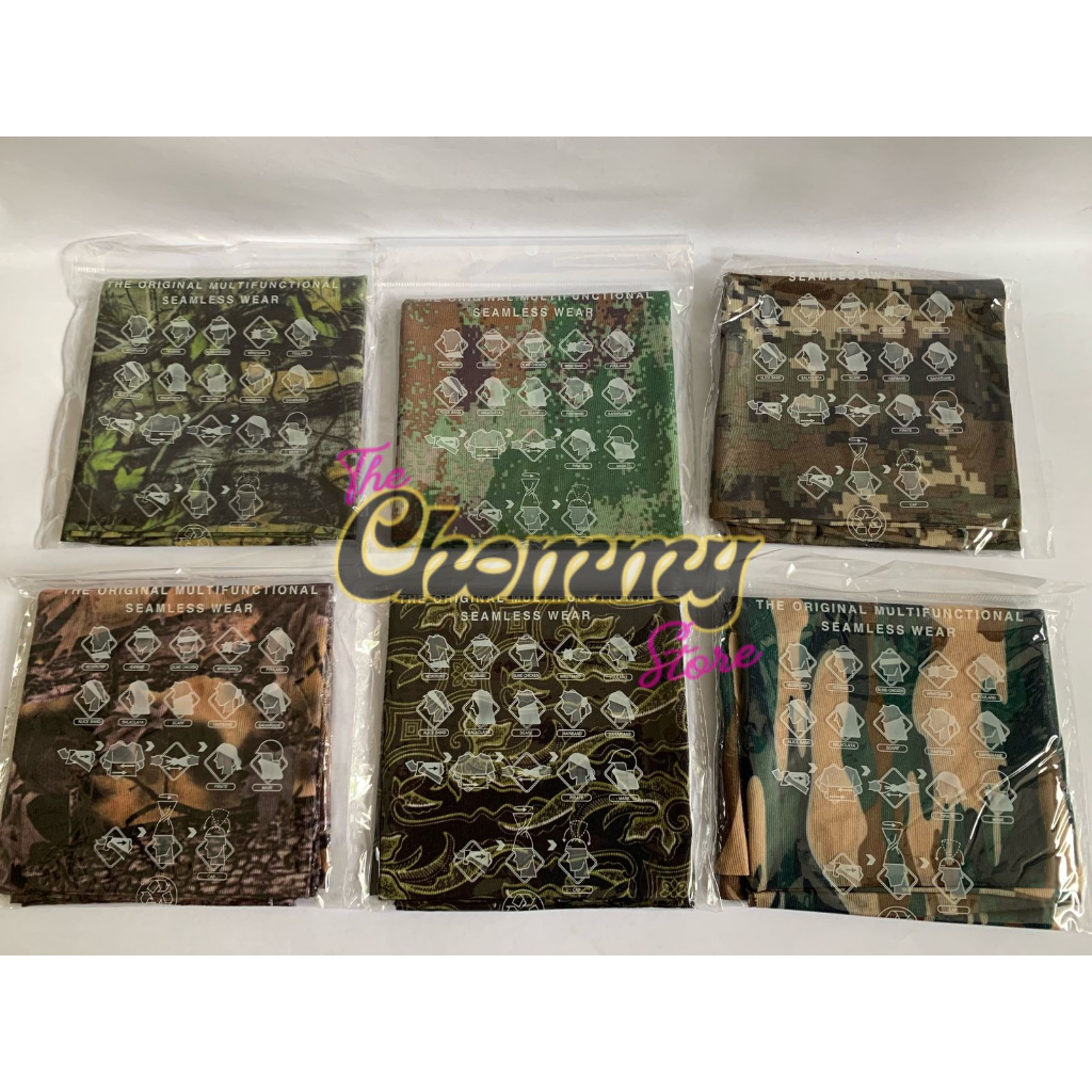 Buff / Masker Buff / Buff Masker Pengendara Motor / Buff Motif / Buff Polos