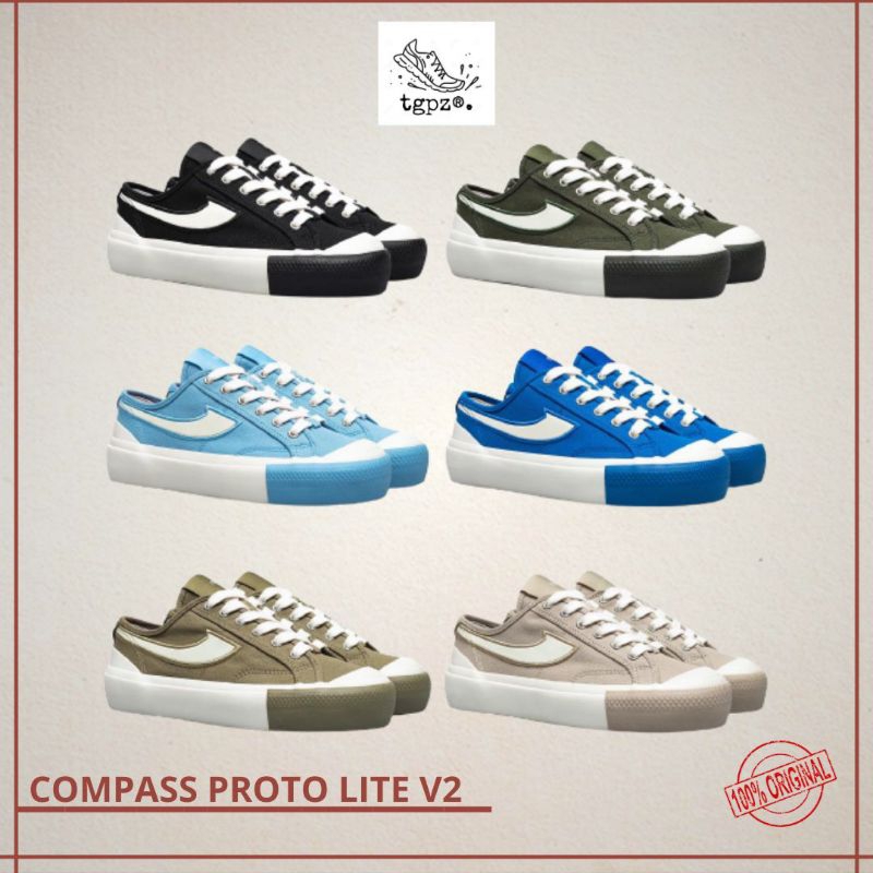 Compass Proto Lite Black / Olive  [100% Original] Compass Proto Lite V2 edisi kedua / Compass Proto 
