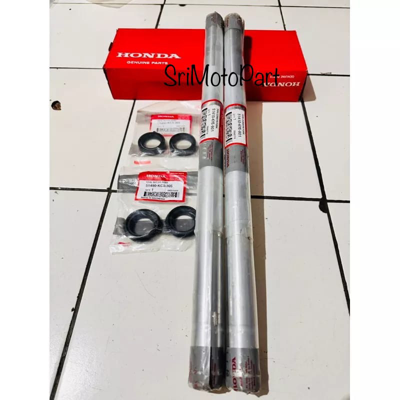 As shock depan + Seal shock Honda Megapro New Verza KYE Original