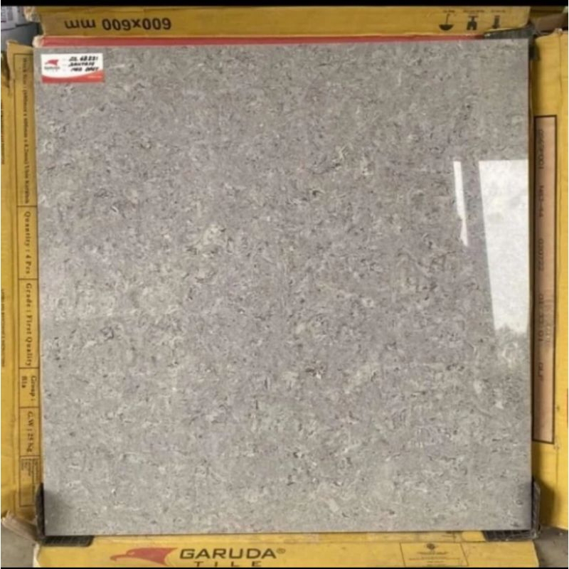 granit lantai 60x60 Garuda keristal grey doubel loding