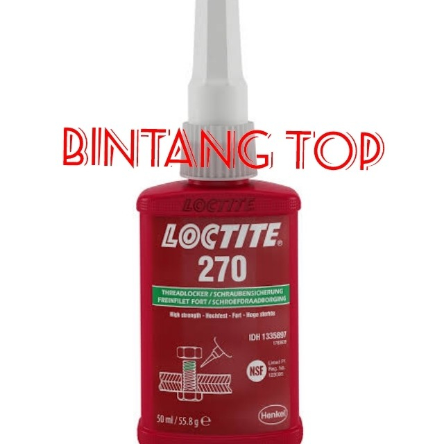 

THREADLOCKER LOCTITE 270 50ML ORIGINAL - LEM LOCTITE 270 50 ML