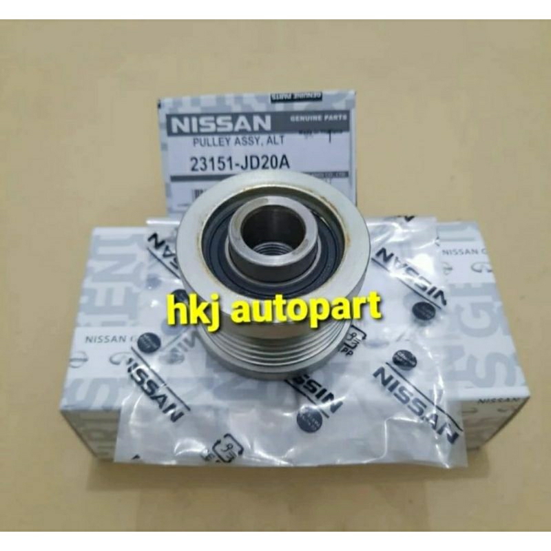 Pulley Puly Alternator Livina Serena C24 March Original