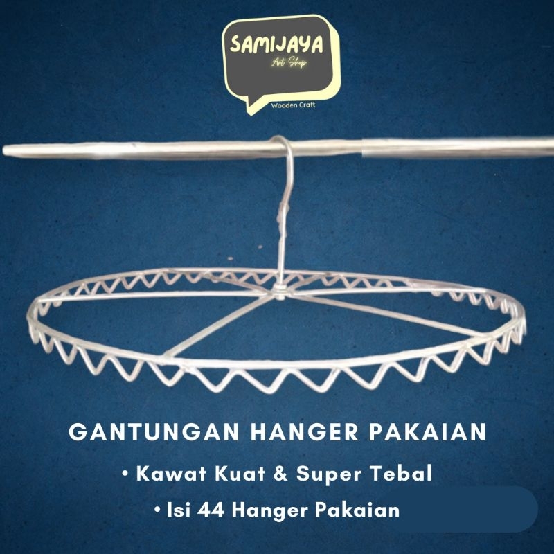 Gantungan Hanger Jemuran / Gantungan Hanger Pakaian