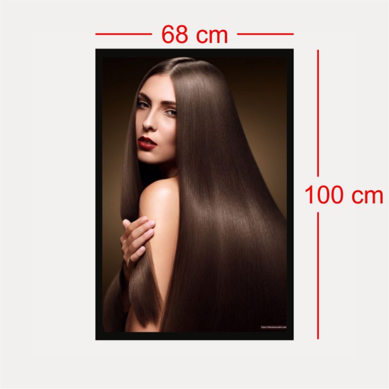 Poster Model Rambut Wanita Barbershop