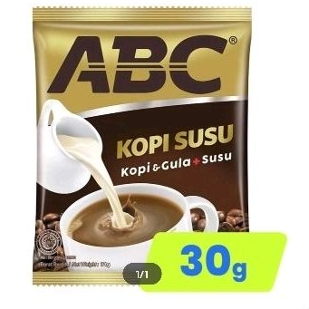 

[ 1 RENCENG ] ABC KOPI SUSU 30 GR