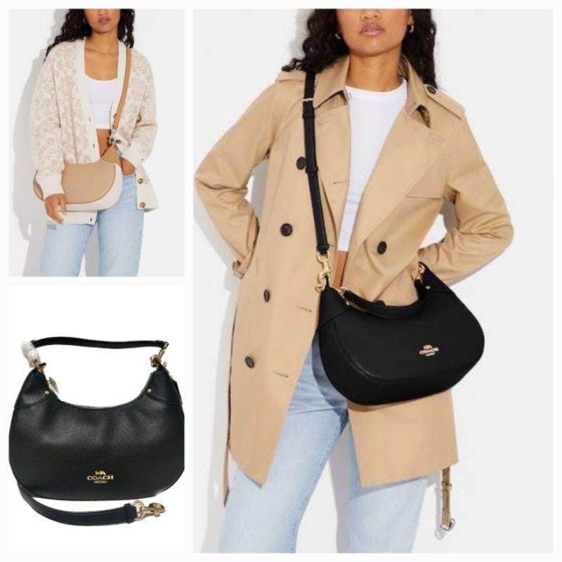 Coach bag CH508 Mara Hobo Leather/tas coach ori