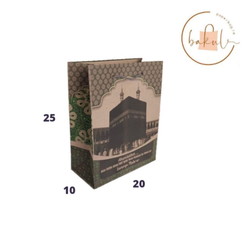 

PAPERBAG KA'BAH 20X25 (Minimal pembelian 12 pcs)