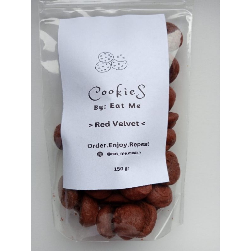 

RED VELVET COOKIES || MINI COOKIES | CEREAL COOKIES | COKELAT | COOKIES CRUNCHY