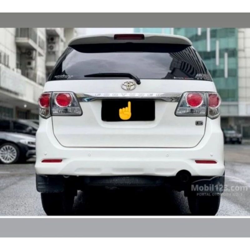 List Trunklid/ List Chrome Bagasi Fortuner 2012-2015 Original