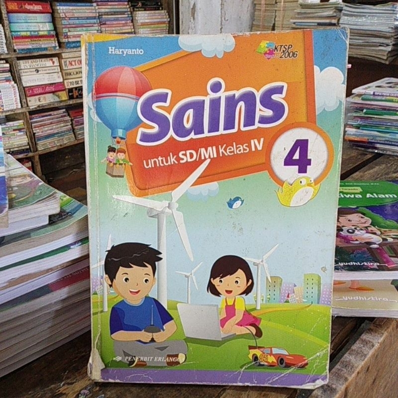 Buku sains sd kelas 4 ktsp 2006 erlangga