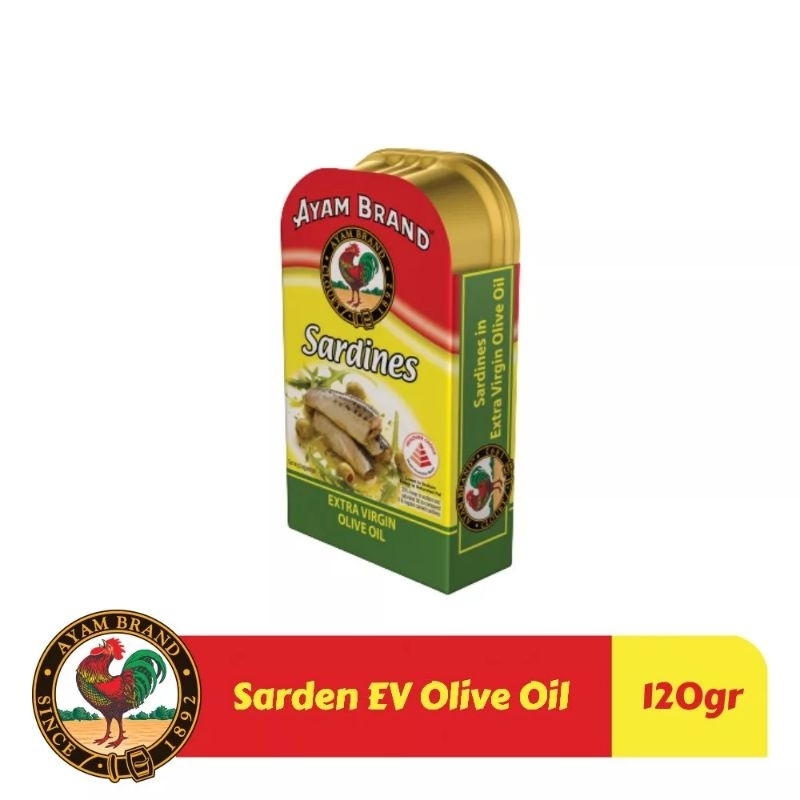 

Sarden Extra Virgin Olive Oil 120 G - Ayam Brand