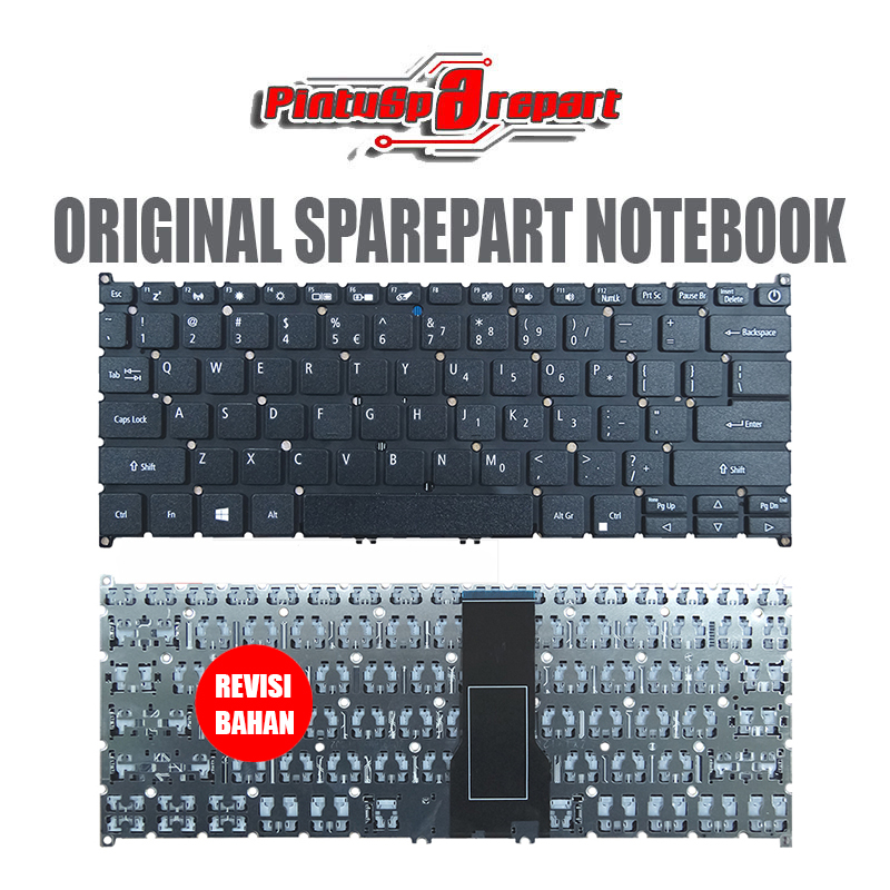 Keyboad Laptop Acer Aspire 3 5 A314-22 A514-52 A514-54 A514-54-32XQ A514-54G SF314-41B Series Origin