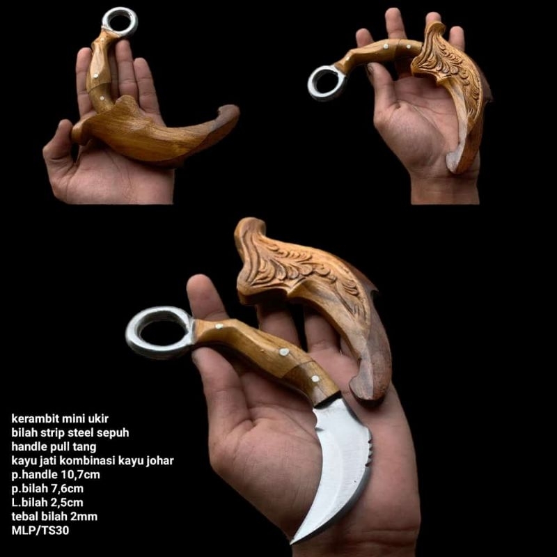 Kerambit Mini Ukir