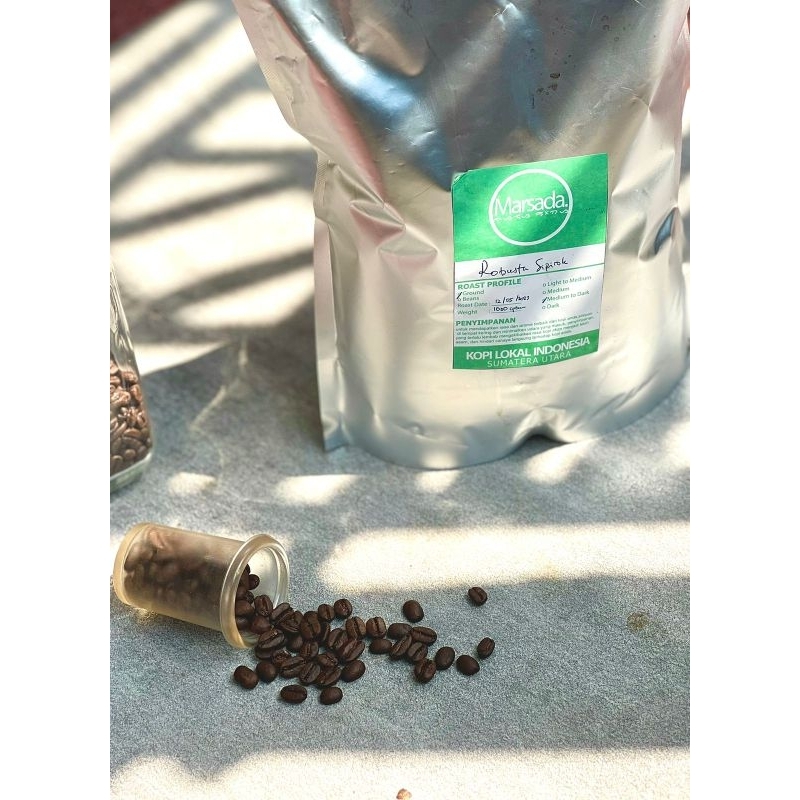 

Kopi Robusta Sipirok Tapanuli Mandheling 1 kg Bean/Bubuk