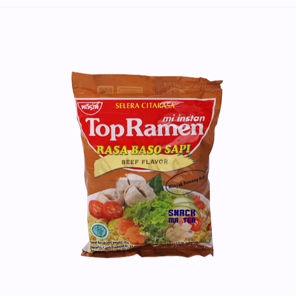 

Nissin Top Ramen Baso Sapi EKONOMIS - Netto 35 gr
