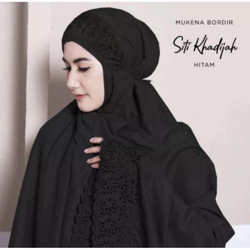 Mukena siti khadijah katun mikro original lembut adem tebal