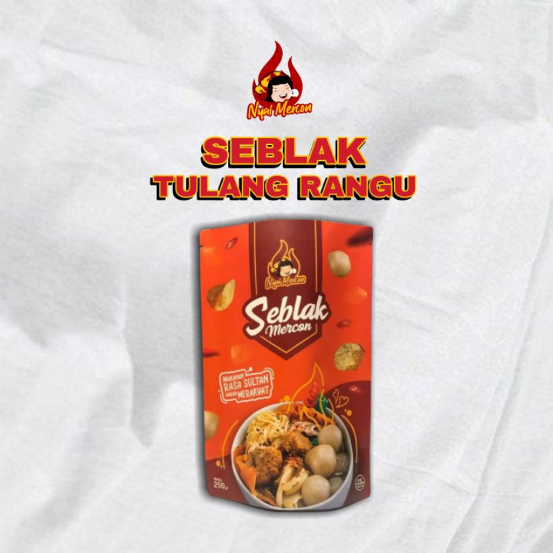 

SEBLAK TULANG RANGU NYAI MERCON