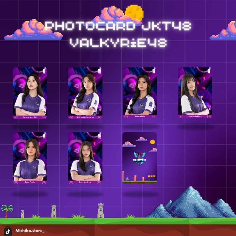 Photocard member JKT48 - Valkyrie48 [UNOFFICIAL]