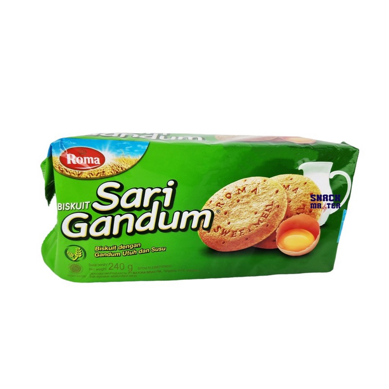 

Roma Sari Gandum BISKUIT Family Pack - Netto 240 gr