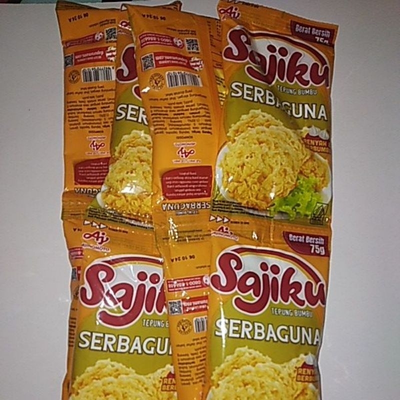 

8pcs tepung sajiku serba guna 75g