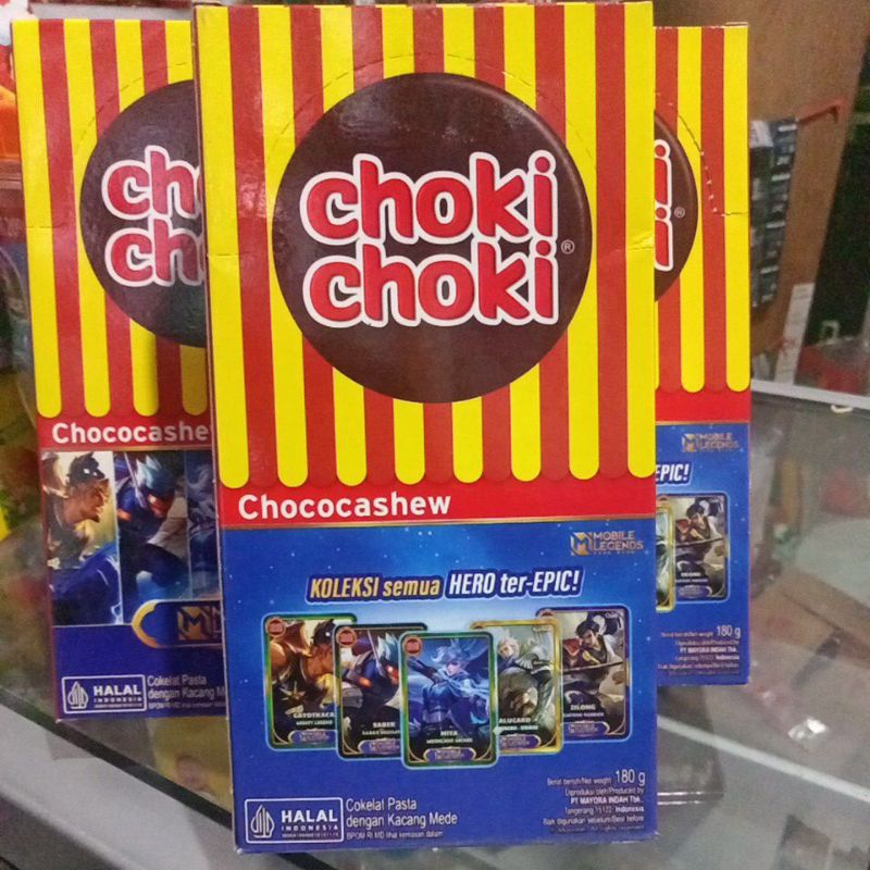 

Choki Choki chococashew 180gr