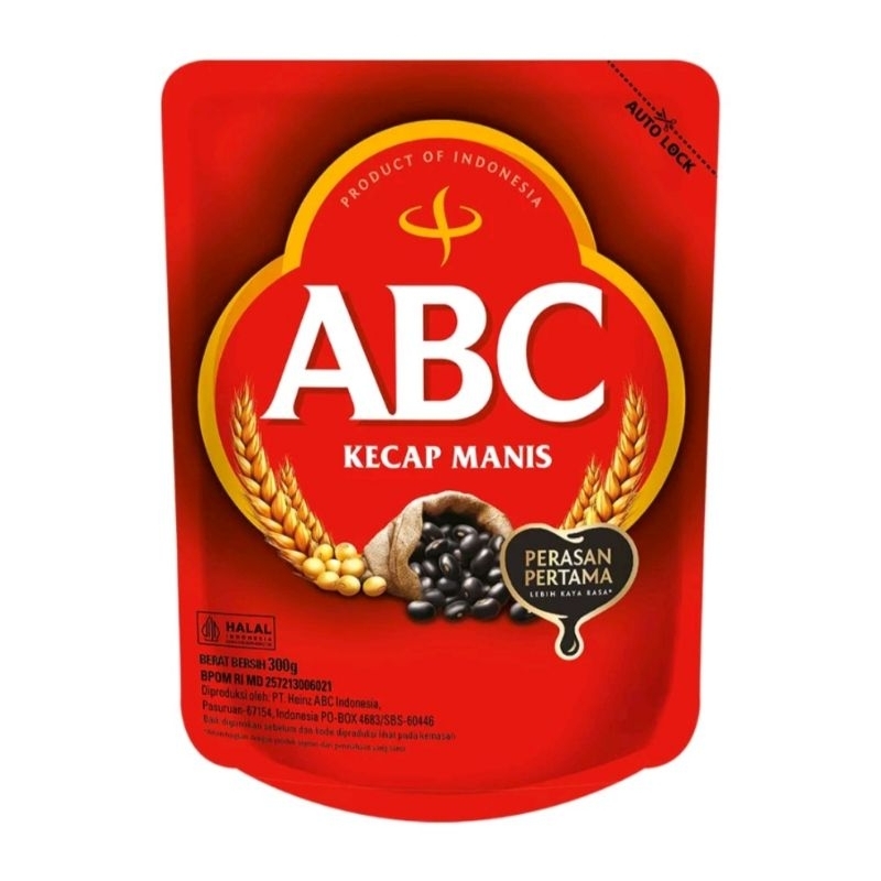 

kecap abc 300g refill