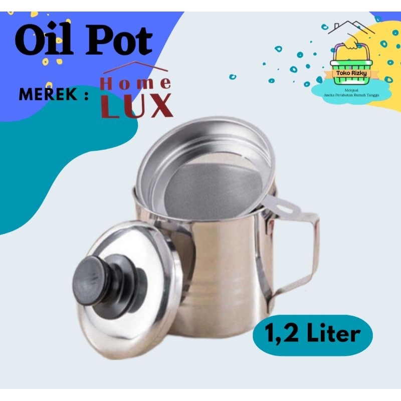 Oil Pot Saringan Minyak / Penyaring Minyak