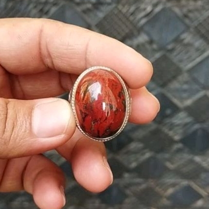 Cincin Badar Besi Merah Kebumen Asli