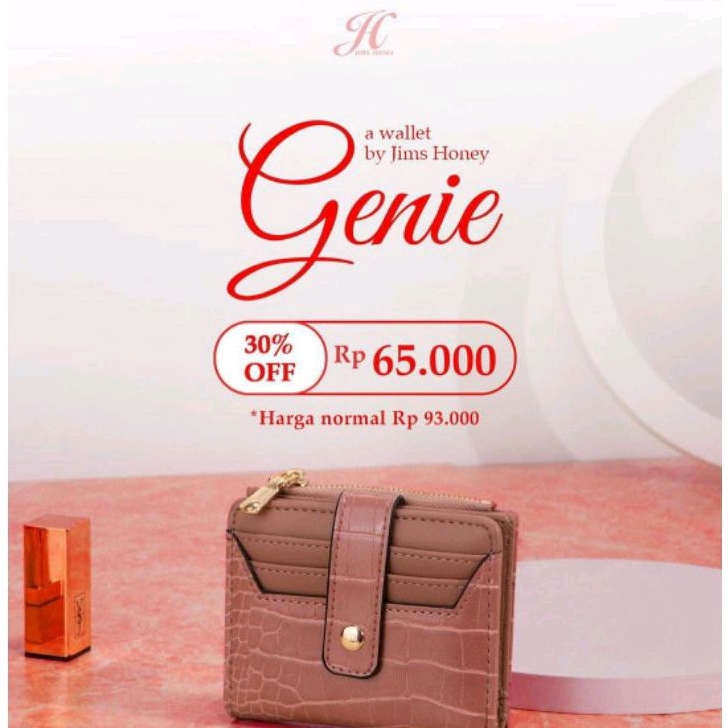 GENIE DOMPET JIMS HONEY | JIMS HONEY | DOMPET WANITA MURAH | DOMPET WANITA TERBARU | DOMPET WANITA L