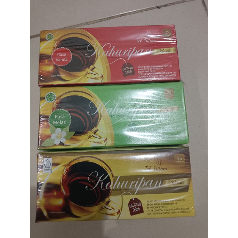 

teh kahuripan 25 bag