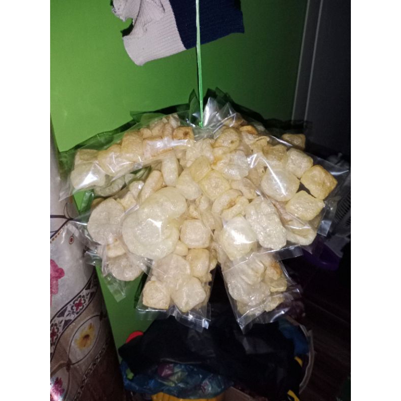 

Kerupuk kulit sapi Rentengan 480gram