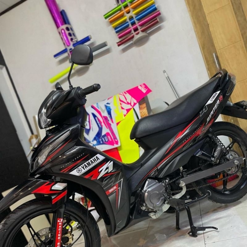 Striping Stiker Sticer Dekal Decal Emblem Printing Aksesoris Motor Yamaha Jupiter  Z1 Robot ZBurhan 