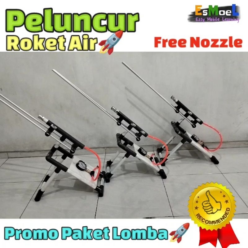 Peluncur Roket Air (Water Rocket Launcher) Free Nozzle