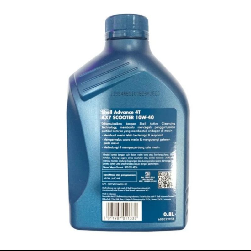 Oli motor Shell original