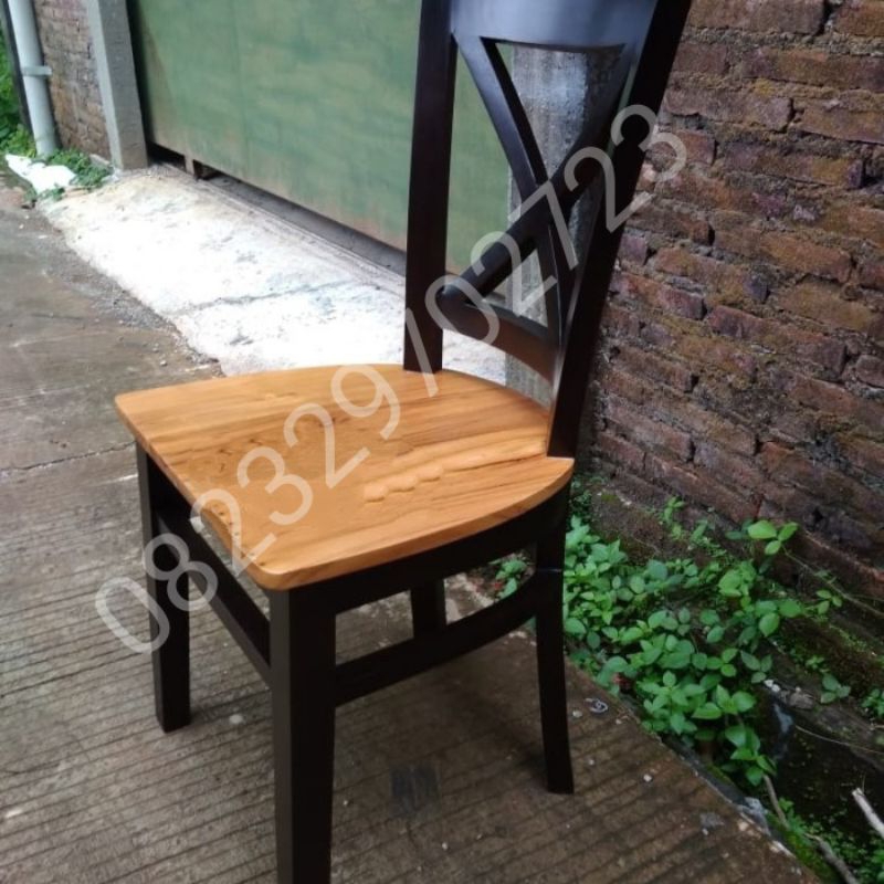 Kursi makan/kursi belajar kayu jati