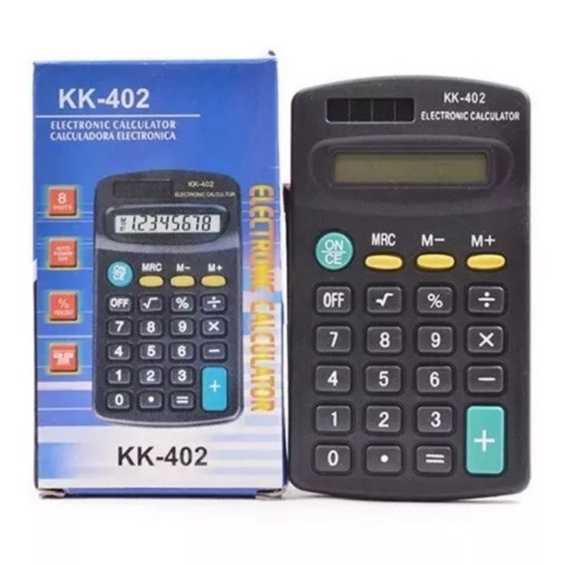 

0Kalkulator KK-402 8 Digit - Calculator Saku Kecil Mini