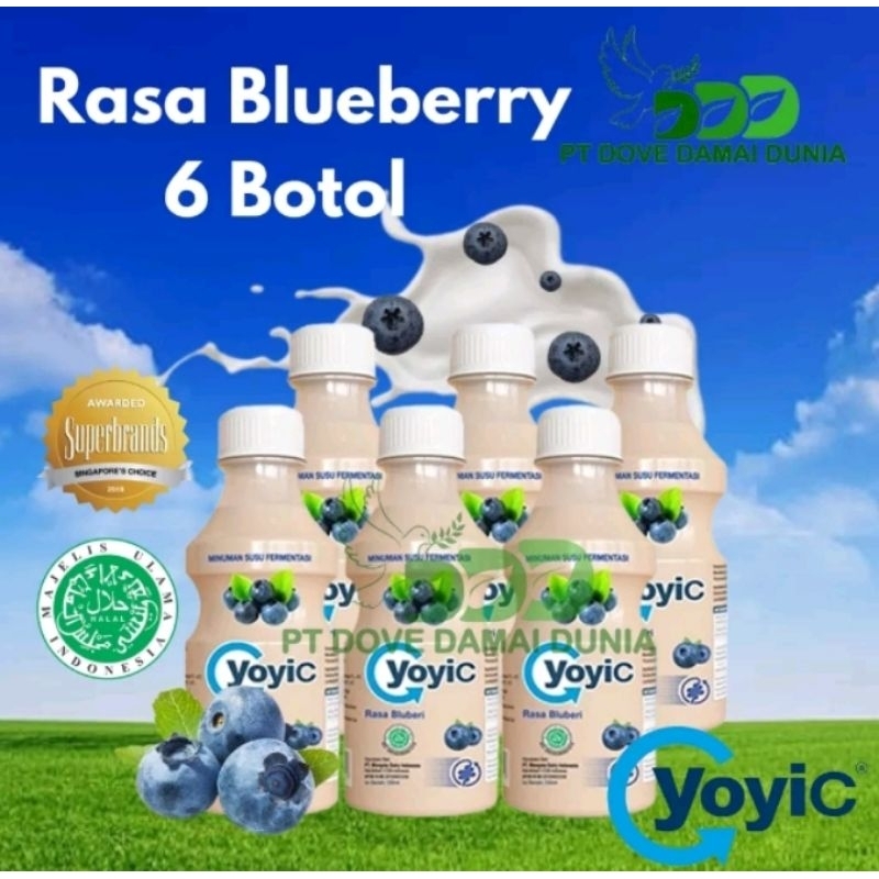 

YoyiC Susu Fermentasi Isi 6 Pcs