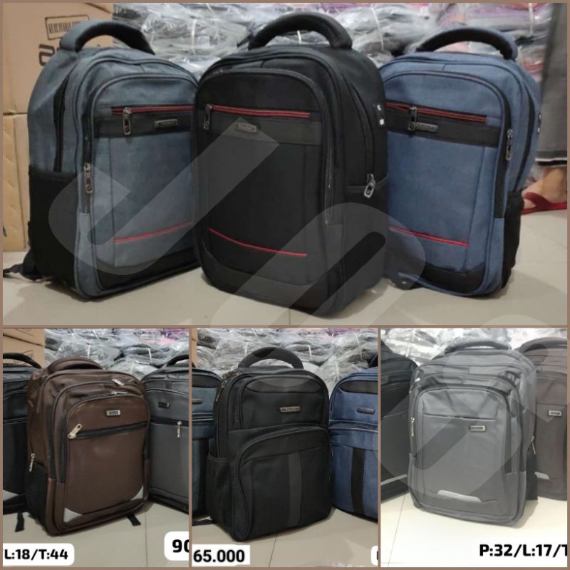Tas Ransel PALOALTO -- Ransel Kerja/ Sekolah Awet Kuat Fashionable ORIGINAL