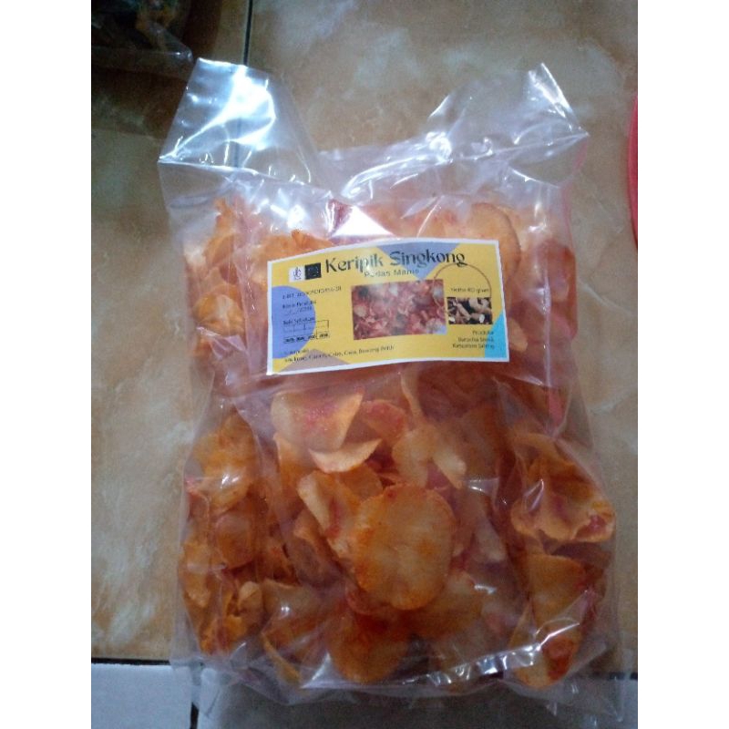 

kripik singkong pedas manis