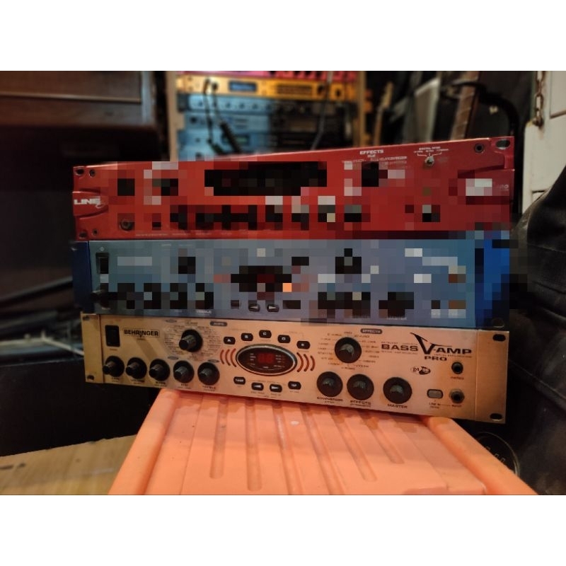 efek gitar behringer bass vamp pro