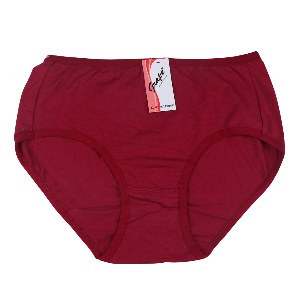 Grape - Celana Dalam Wanita Basic Bahan Katun Cotton baru CD GR 1014 (2)